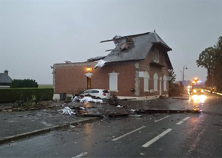 Phénomène venteux violent dans la Somme le 4 octobre