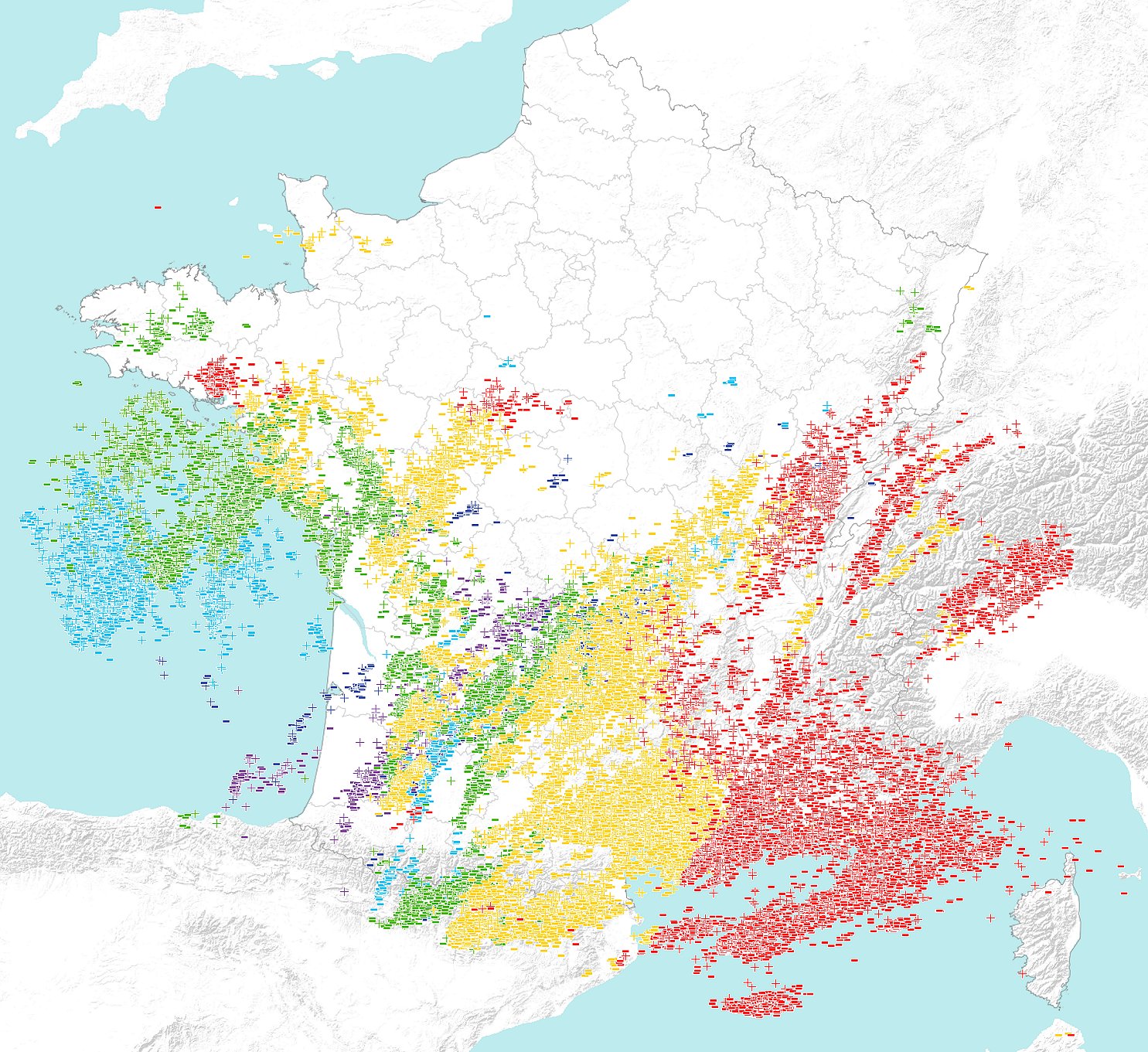 Derecho et foudroiement intense dans le sud le 24 août