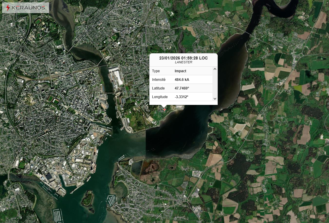 Bilan foudre de janvier : des impacts nombreux pour la saison, et parfois violents