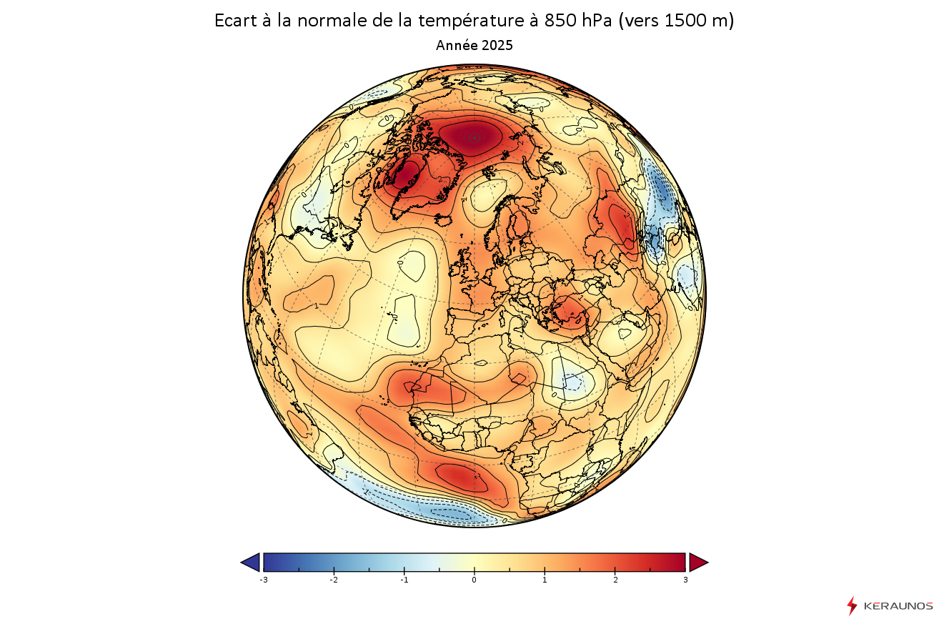  Les orages en France en 2025 : bilan d'une année moins orageuse que la normale