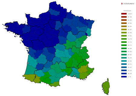  Les orages en France en 2025 : bilan d'une année moins orageuse que la normale