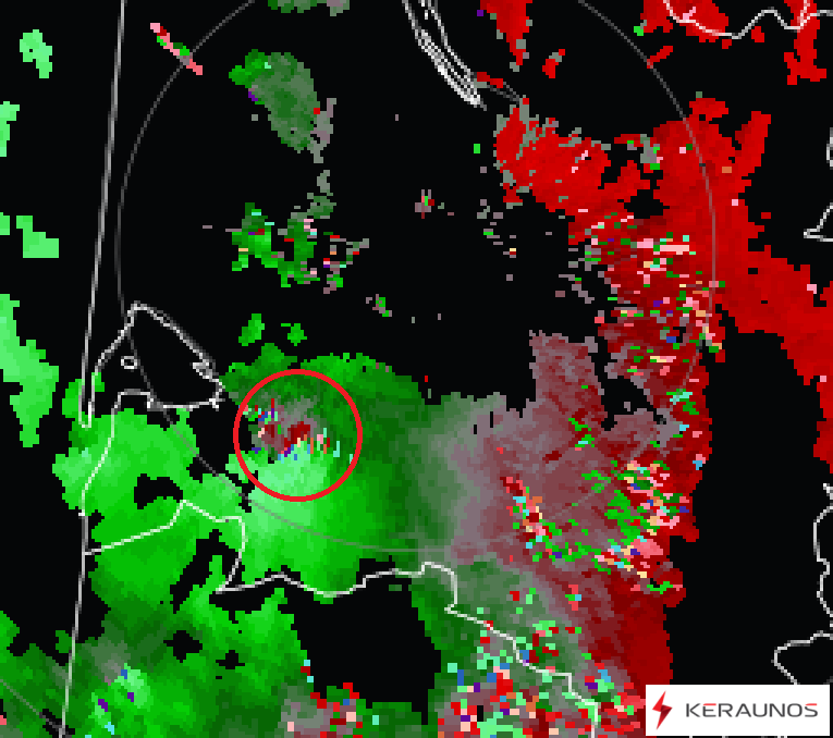 Tornade à Mios (Gironde) ce samedi 31 janvier 2026