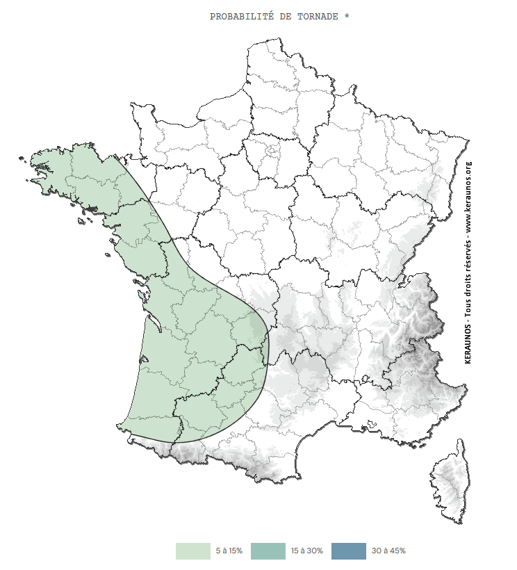 Possible tornade près de Tarbes le 9 janvier