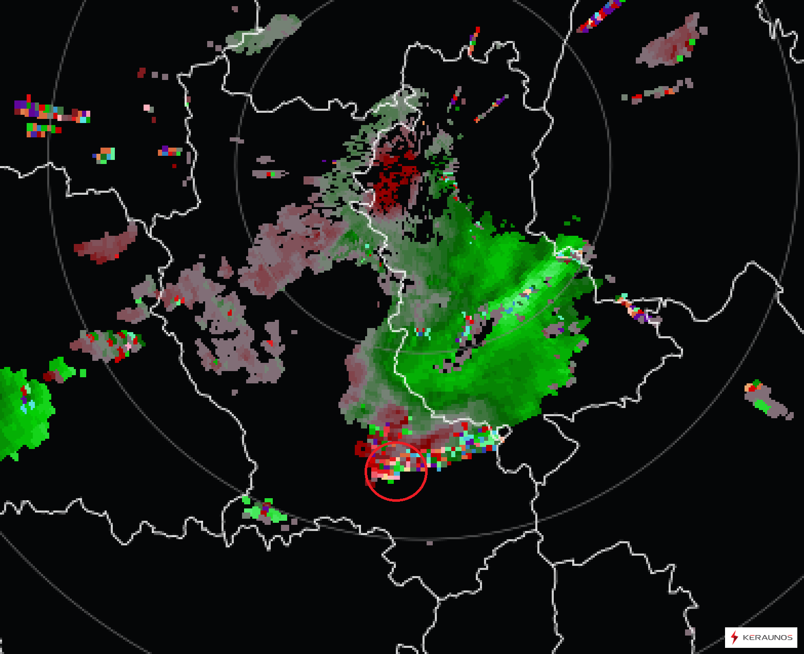 Tornade au nord de Saint-Etienne (Loire) ce jeudi 16 juillet