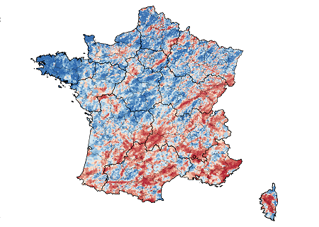Bilan foudre d'août : une forte activité dans le sud du pays
