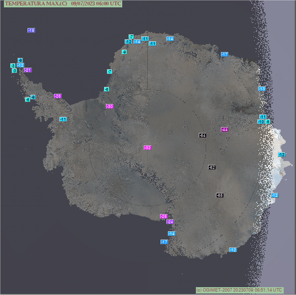 Les temp&eacute;ratures au p&ocirc;le sud ont d&eacute;pass&eacute; la normale de plus de 25&deg;C au c&oelig;ur de l'hiver austral. Avec -31.9&deg;C de maxi, la station d'Amundsen-Scott bat son record mensuel de douceur (ancien record de -33.7&deg;C).