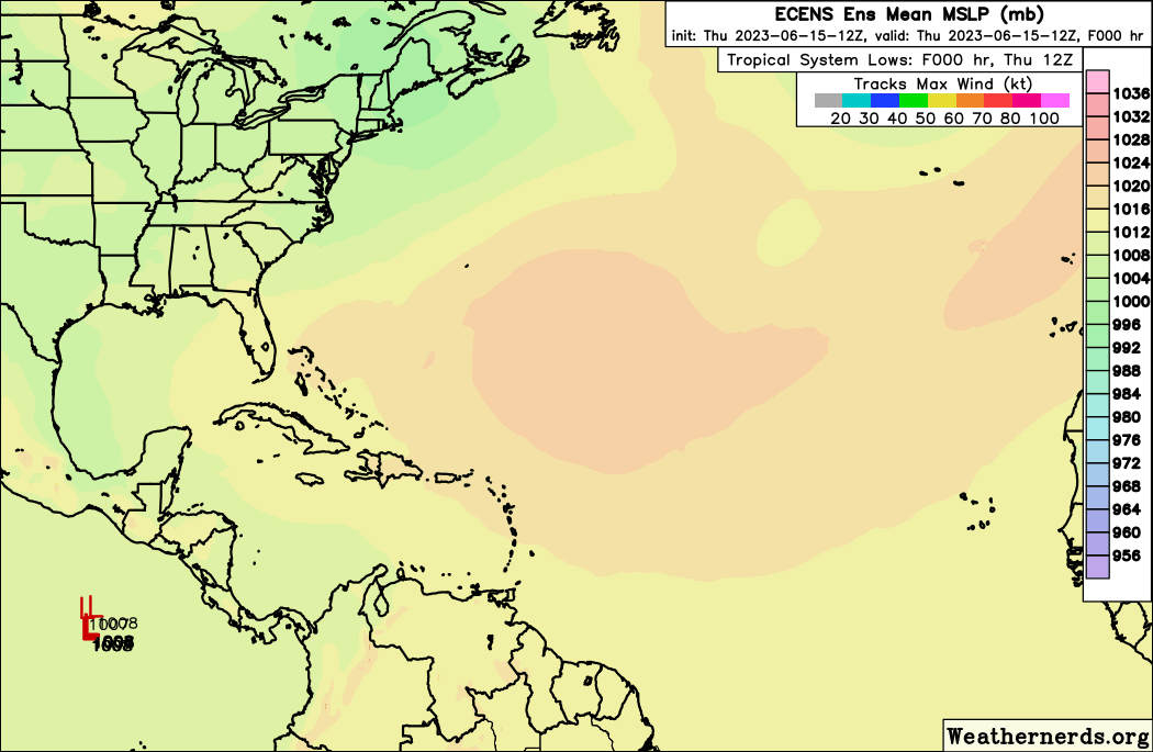 <p>Une onde tropicale en sortie d'Afrique est à surveiller la semaine prochaine. Elle pourrait évoluer en système tropical actif à mesure qu'elle se dirige vers les Antilles.</p>