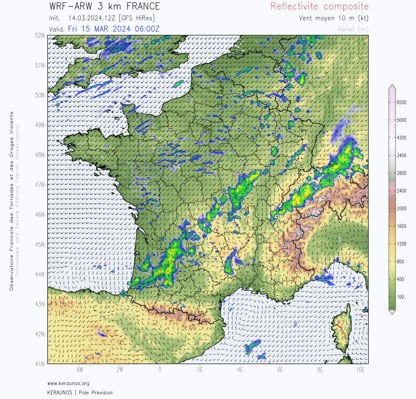 Une d&eacute;gradation se produira demain vendredi sur l'ensemble du pays. Des orages sont pr&eacute;vus, surtout sur un grand quart nord-est de la France dans l'apr&egrave;s-midi et soir&eacute;e.