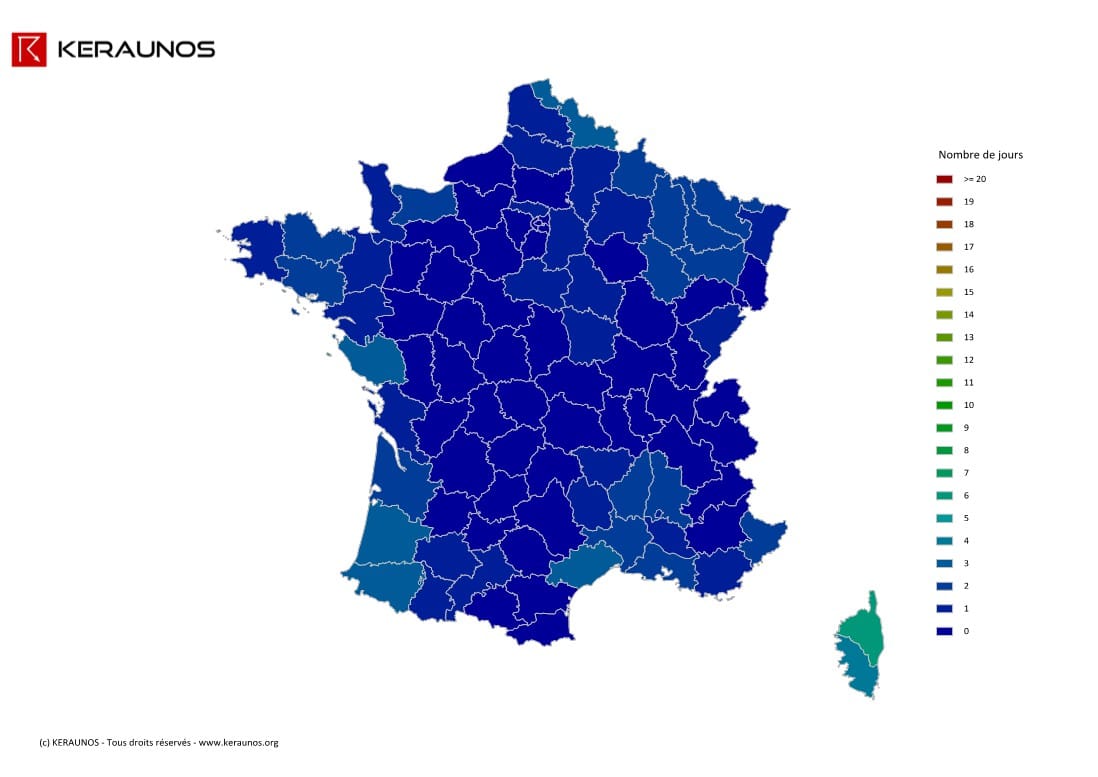 Carte bilan mensuel mars