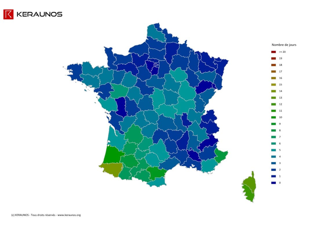 Carte bilan mensuel mars