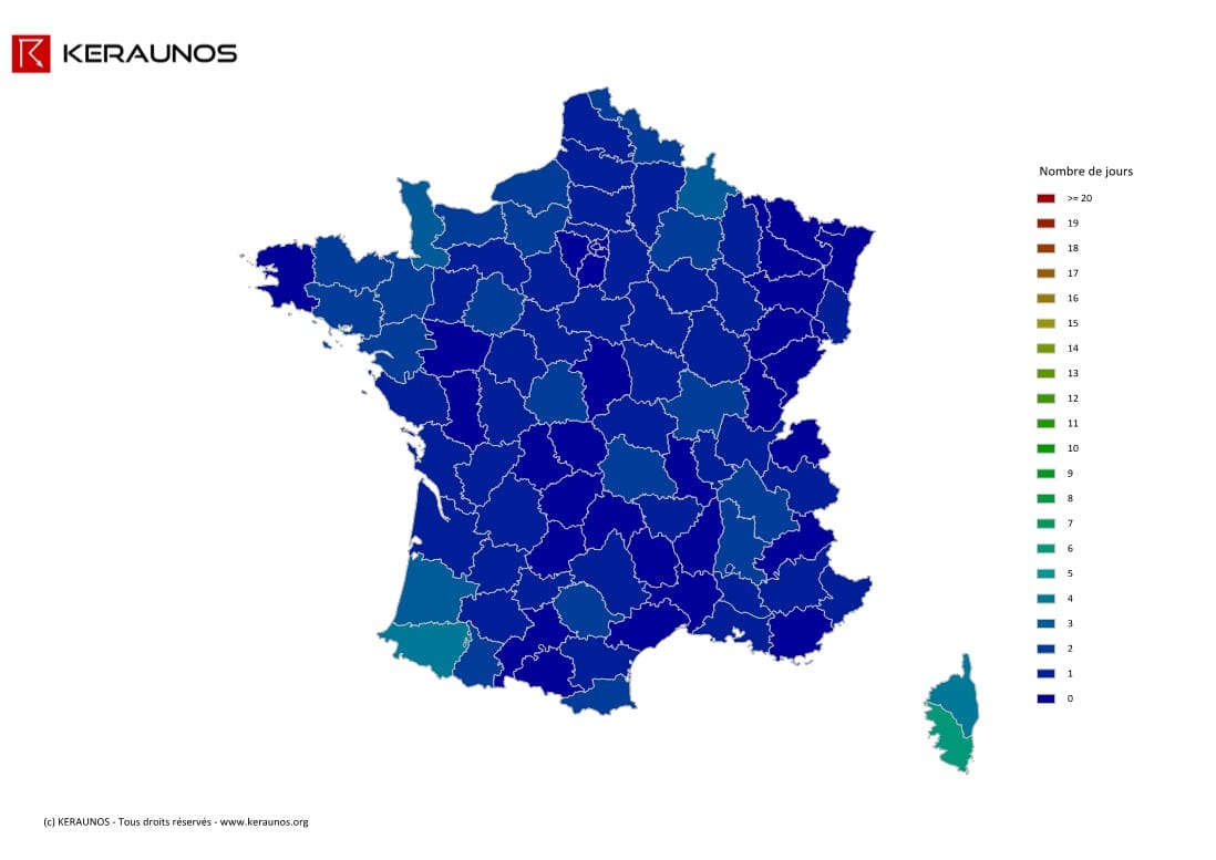 Carte bilan mensuel mars