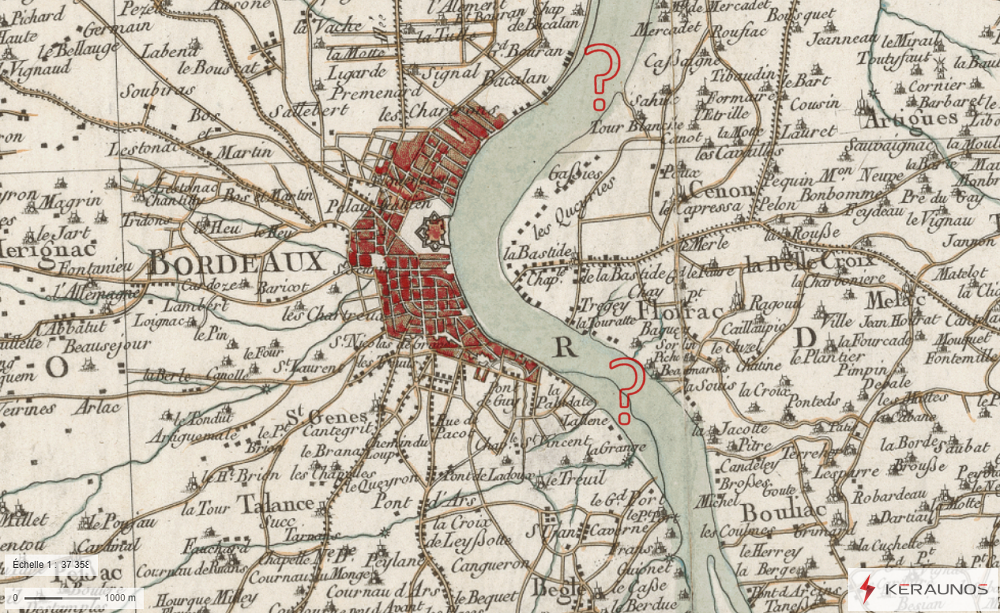 Tornade EF0 près de Bordeaux (Gironde) le 19 août 1789