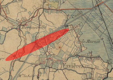 Tornade EF0 à Favières (Somme) le 25 mai 1843