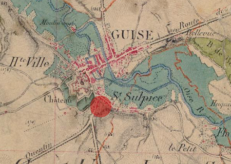 Tornade EF2 à Guise (Aisne) le 25 mars 1836