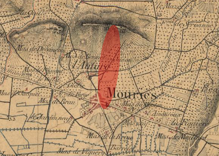 Tornade EF2 à Mouriès (Bouches-du-Rhône) le 26 mars 1826