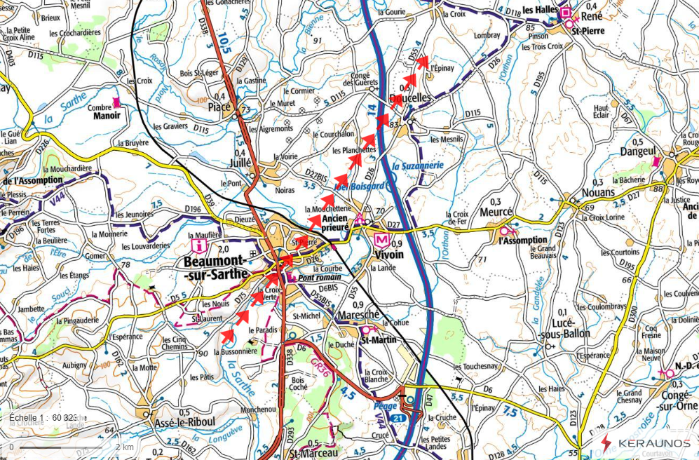 Tornade EF1 à Beaumont-sur-Sarthe (Sarthe) le 28 juin 1897