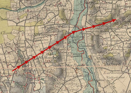 Tornade EF2 à Chahaignes (Sarthe) le 22 novembre 1865