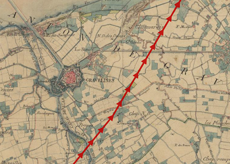 Tornade EF2 à Gravelines (Nord) le 12 juin 1862