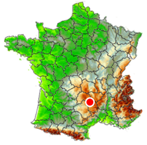 Dossier tornade Keraunos - Localisation de la tornade