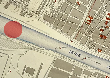 Tornade EF0 à Rouen (Seine-Maritime) en août 1889