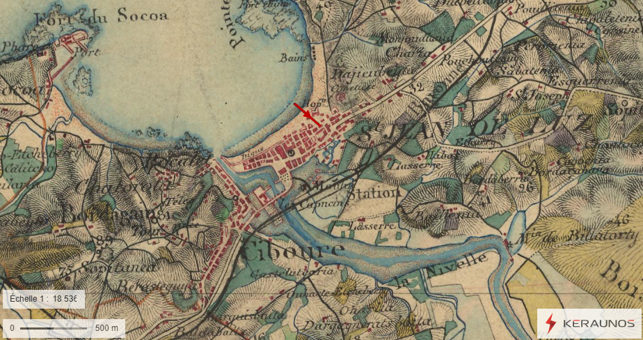 Tornade EF0 à Saint-Jean-de-Luz (Pyrénées-Atlantiques) le 15 septembre 1880