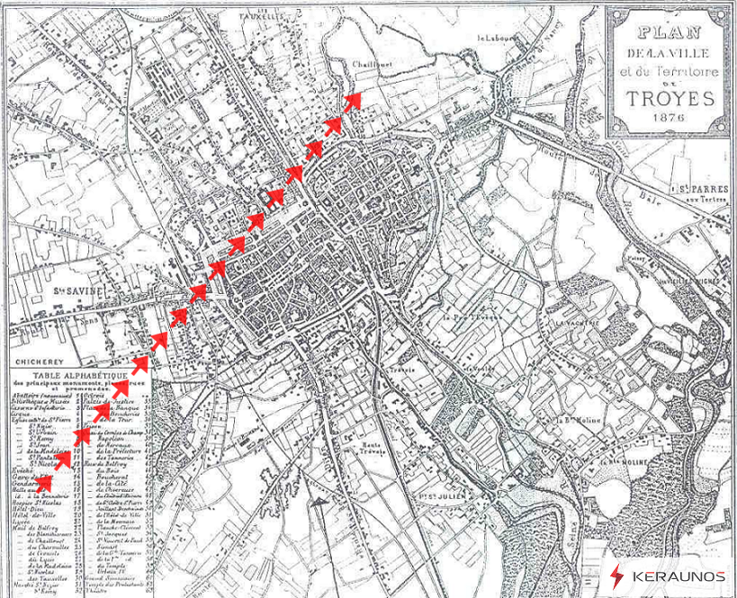 Tornade EF1 à Troyes (Aube) le 21 mai 1893