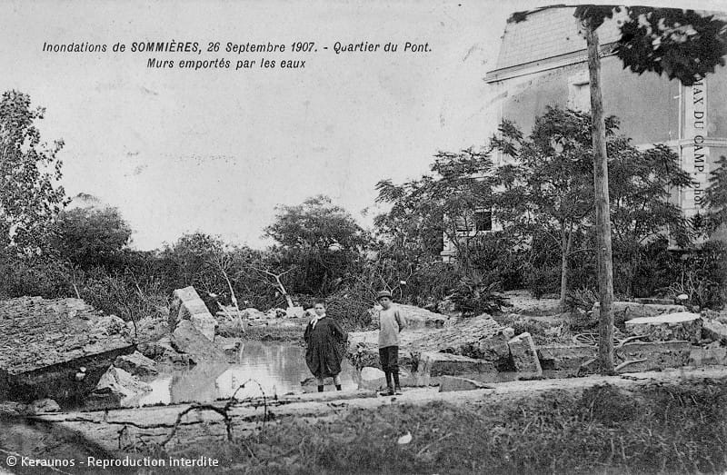 Episode méditerranéen du 25 au 28 septembre 1907 dans le Midi de la France