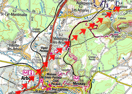 Tornade EF2 à Arbois (Jura) le 28 juillet 1901