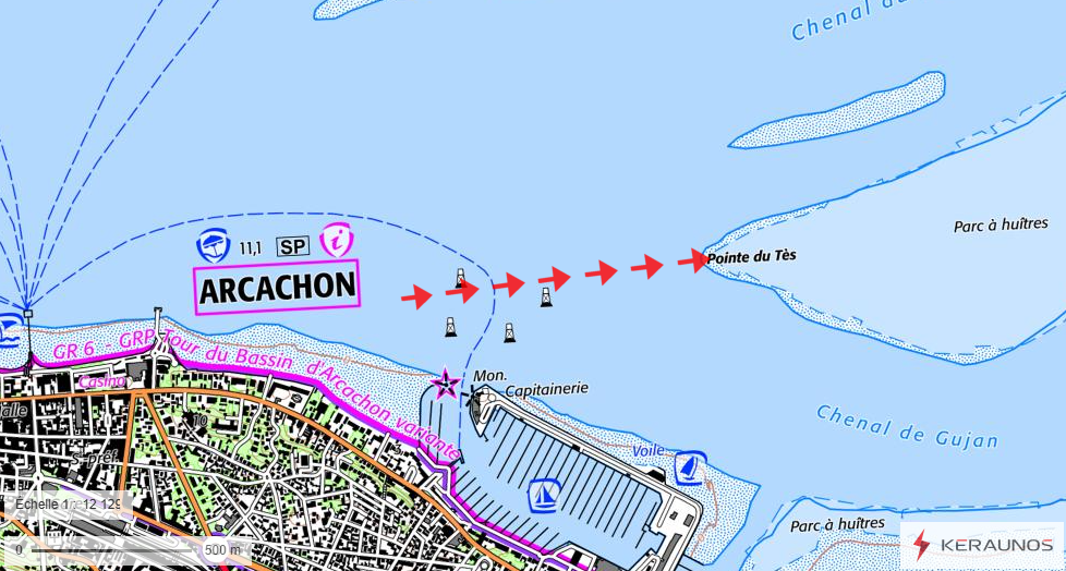 Tornade EF0 à Arcachon (Gironde) le 2 mai 1903