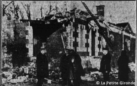 Tornade EF2 à Jau-Dignac-et-Loirac (Gironde) le 8 novembre 1931