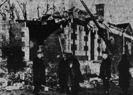 Tornade EF2 à Jau-Dignac-et-Loirac (Gironde) le 8 novembre 1931