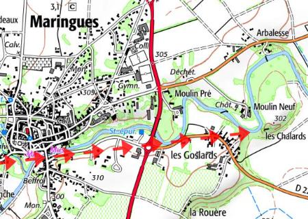 Tornade EF1 à Maringues (Puy-de-Dôme) le 18 février 1914