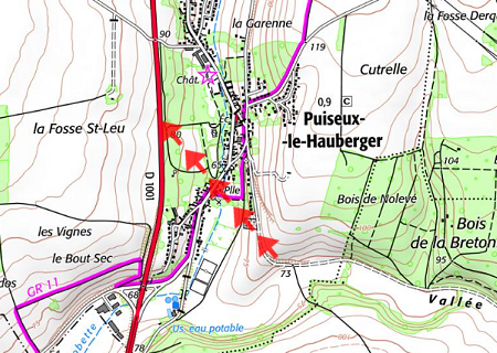 Tornade EF1 à Puiseux-le-Hauberger (Oise) en juillet 1905