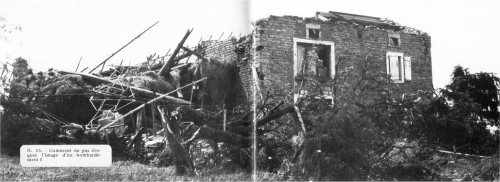 Habitation fortement endommagée à Hennecourt dans les Vosges - http://croqcentrevosges.free.fr/pdf/tornade_11_juillet_1984.pdf