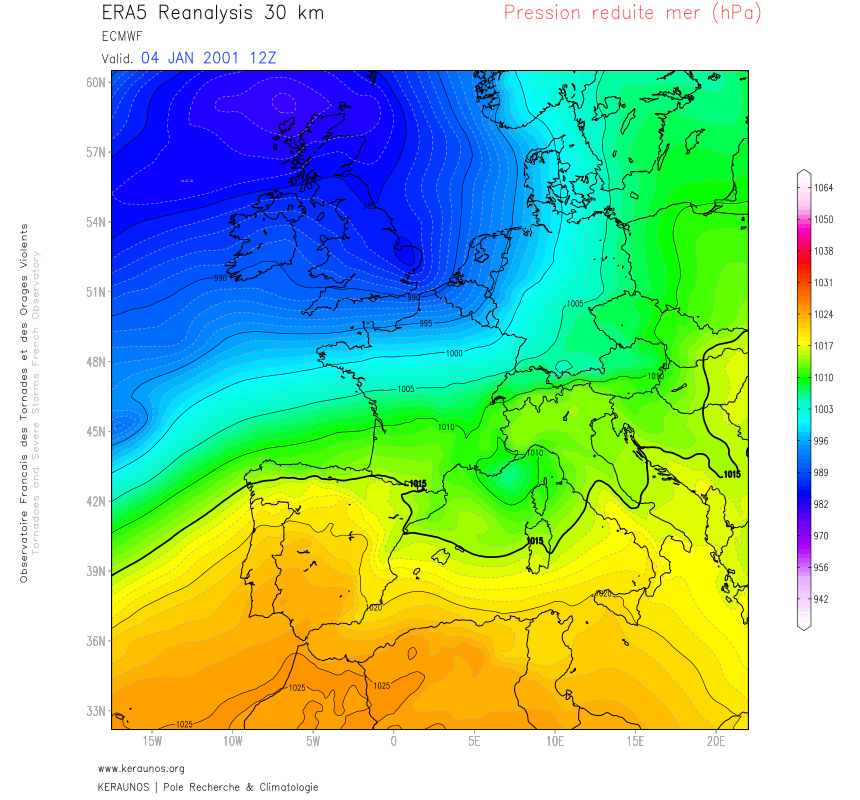 Tornade EF2 à Usseau (Vienne) le 4 janvier 2001