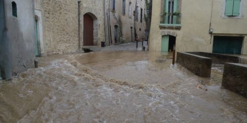 Inondations à Aniane - Stéphanie DORMAEL / Midi Libre