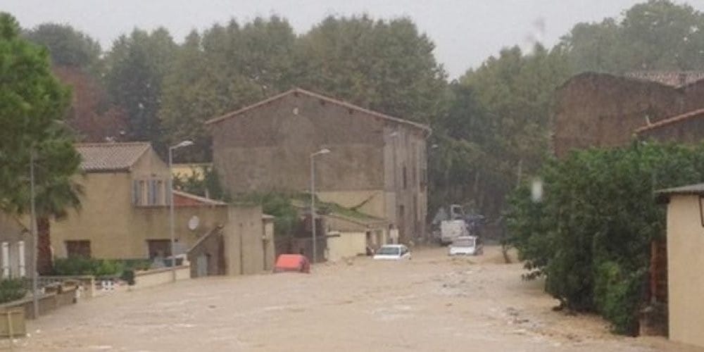 Inondations à Montagnac - Nicolas PRADEILLES / Midi Libre