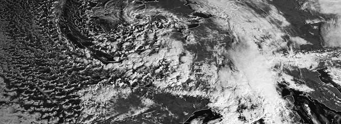 Image satellite canal visible. 3 mars 2014 à 10h00 locales. (c) METEOSAT