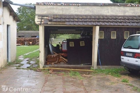 Dégâts dus au vent le 16 septembre dans la Nièvre, à Varennes-Vauzelles - Le Journal du Centre
