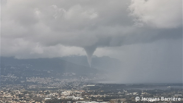 Tornade EF0 à Bastia (Haute-Corse) le 13 novembre 2022