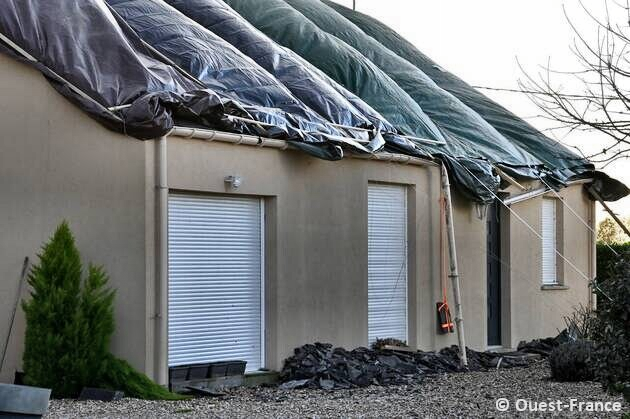 Tornade EF2 à Beuzeville (Eure) le 23 octobre 2022