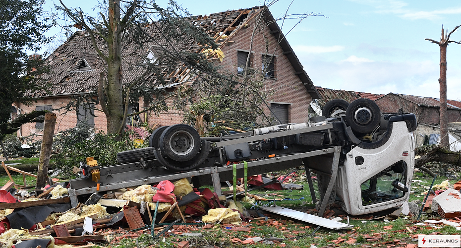 Tornade EF3 Ã Bihucourt (Pas-de-Calais) le 23 octobre 2022