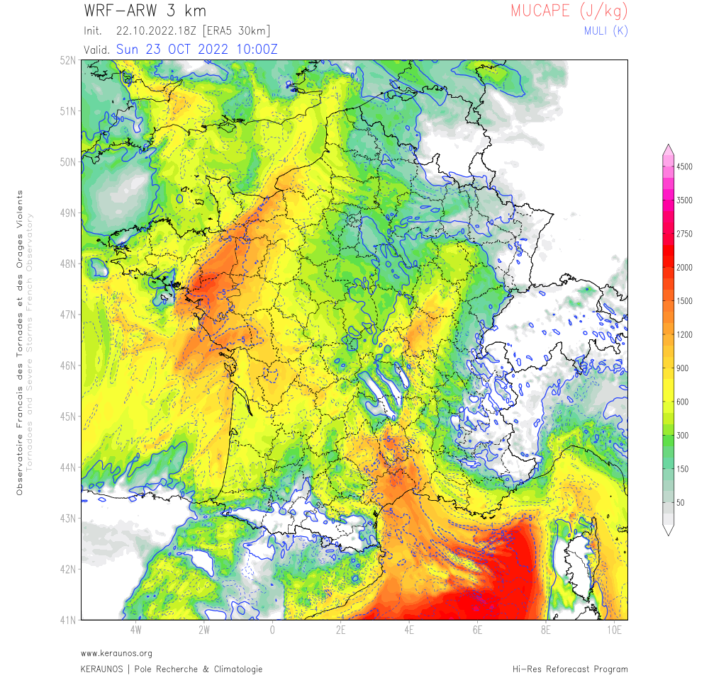 Tornade EF0 à Concarneau (Finistère) le 23 octobre 2022