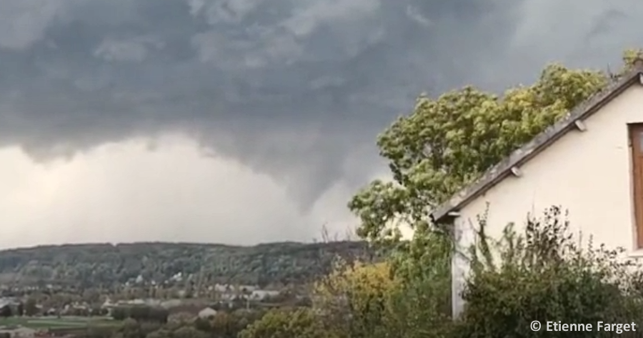 Tornade EF1 à Muids (Eure) le 23 octobre 2022