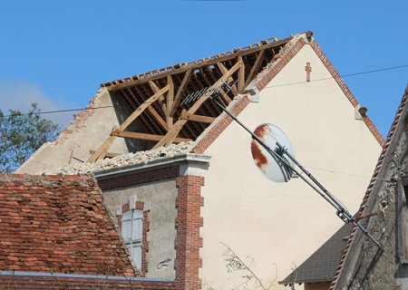 Macrorafale de forte intensité (D3) dans l'Indre et le Cher le 19 juin 2023