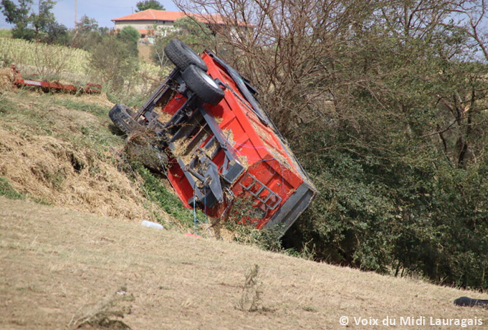 Macrorafales de forte intensité (D3) entre la Haute-Garonne et l'Aude le 29 juillet 2023