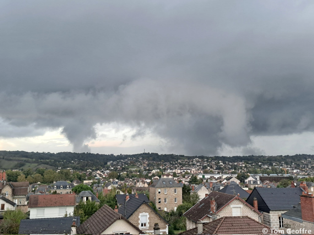 Tornade EF1 à Dampniat (Corrèze) le 27 octobre 2023