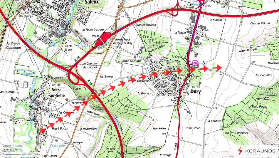 Tornade EF0 à Dury (Somme) le 4 juillet 2023