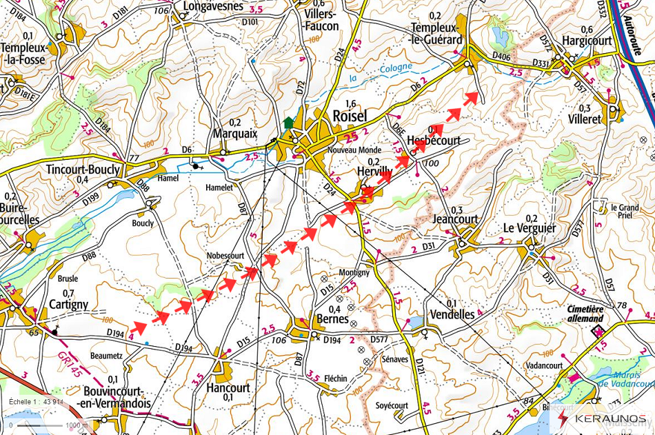 Tornade EF1 à Hervilly (Somme) le 4 juillet 2023