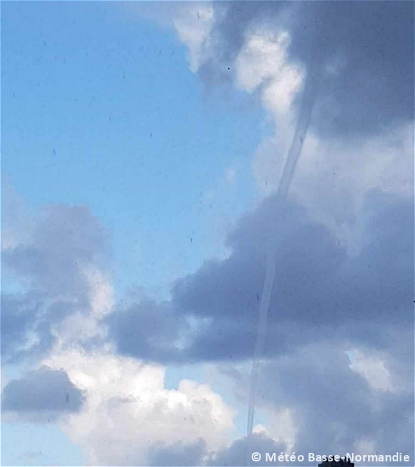 Tornade EF0 à Houlgate (Calvados) le 22 septembre 2023